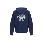 Kenzo Blue Cotton Sweatshirt