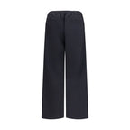LAMINAR Black Nylon Casual Pants