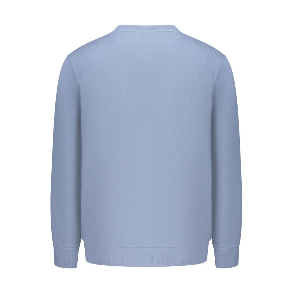 North Sails Blue Cotton Men's Sweatshirt