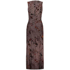 Desigual Brown Polyester Women's Dress