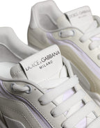 Dolce & Gabbana White Daymaster Men Low Top Sneakers Shoes