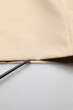 Dolce & Gabbana Beige Cotton Straight Men Formal Dress Pants