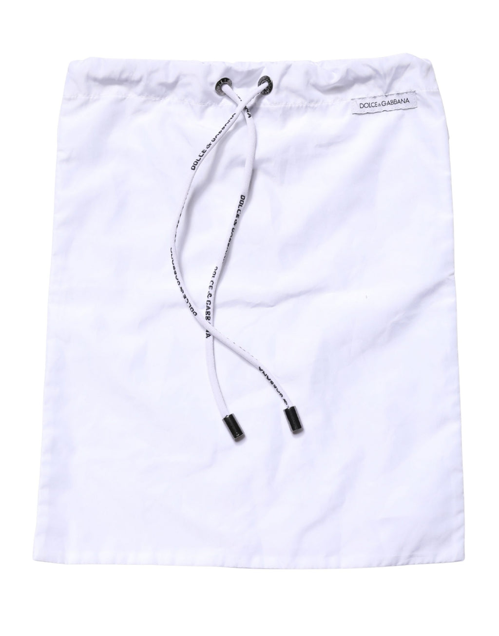 Dolce & Gabbana White DG Logo Men Drawstring Shorts Swimwear