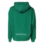 Dolce & Gabbana Green DGVIB3 Cotton Hoodie Sweatshirt Sweater