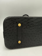 Louis Vuitton LOUIS VUITTON Alma GM in Ostrich Leather Handbag