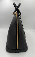 Louis Vuitton LOUIS VUITTON Alma GM in Ostrich Leather Handbag