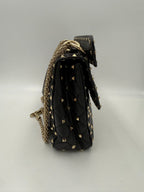 Valentino Garavani VALENTINO GARAVANI Rockstud Spike Black Handbag