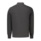 North Sails Black Cotton Men's Sweatshirt