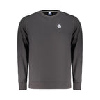 North Sails Black Cotton Mens Sweatshirt