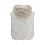 Brunello Cucinelli Gray Polyester Sleeveless Jacket