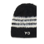 Y-3 Black Recycled Polyamide Beanie