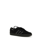 Y-3 Black Calf Leather Bos Taurus Athletic Sneakers