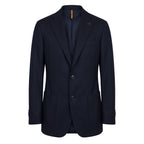 Roberto Pepe Luxury Blue Viscose Men Jacket