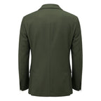Roberto Pepe Luxury Green Viscose Men's Jacket