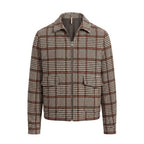 Roberto Pepe Luxury Black Viscose Men Jacket