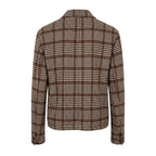 Roberto Pepe Luxury Black Viscose Men Jacket
