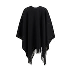 Fendi Black Wool Oves Aries Scarf