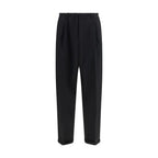 Magliano Black Polyester Casual Pants