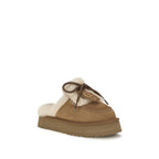 UGG Brown Suede Leather Slippers