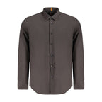 Hugo Boss Black Cotton Men's Shirt
