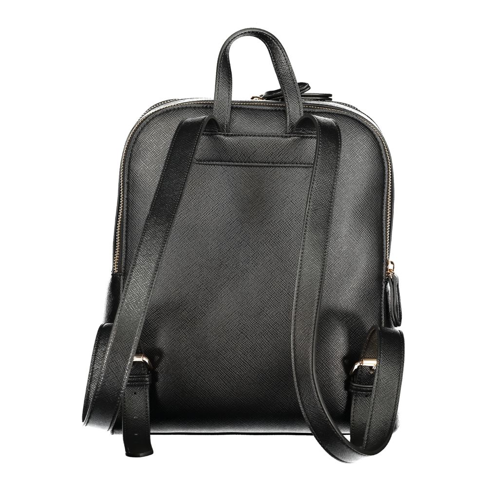 Twinset Black Polyurethane Women Backpack