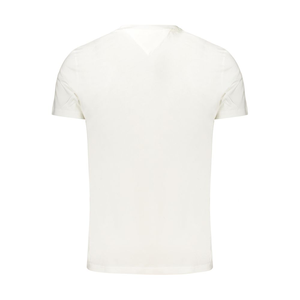 Tommy Hilfiger White Cotton Men's T-Shirt