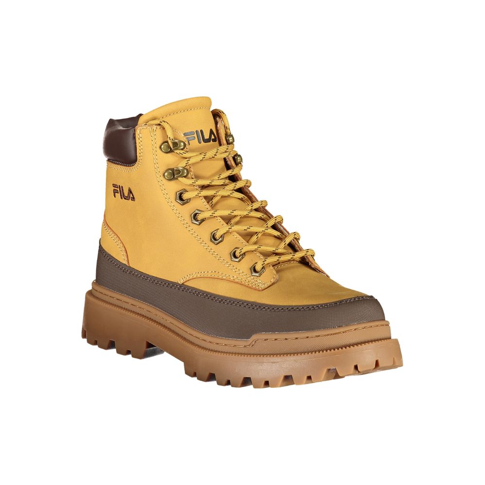 Fila Giallo Polyester Men's Sneaker