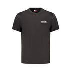 Tommy Hilfiger Black Cotton Men's T-Shirt