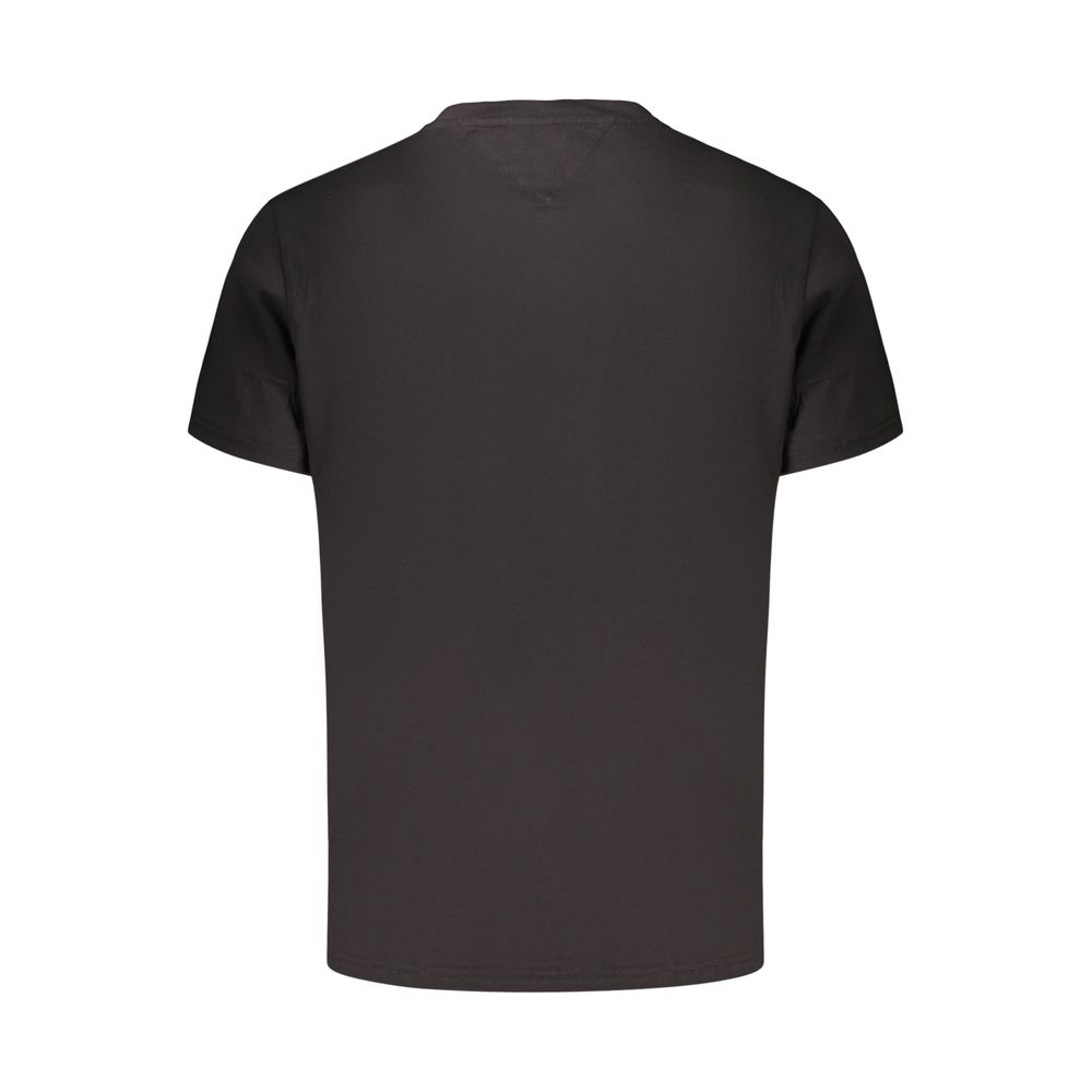 Tommy Hilfiger Black Cotton Men's T-Shirt
