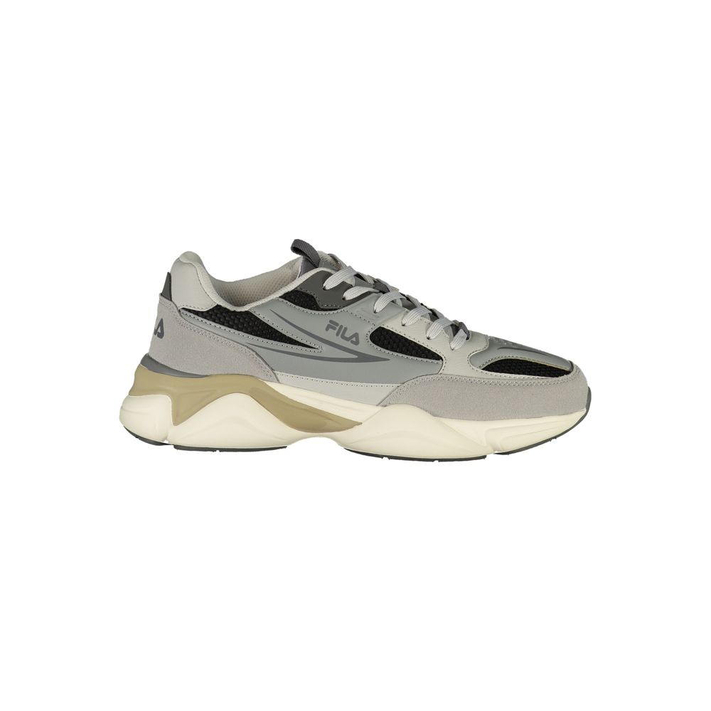 Fila Gray Polyester Men's Sneaker