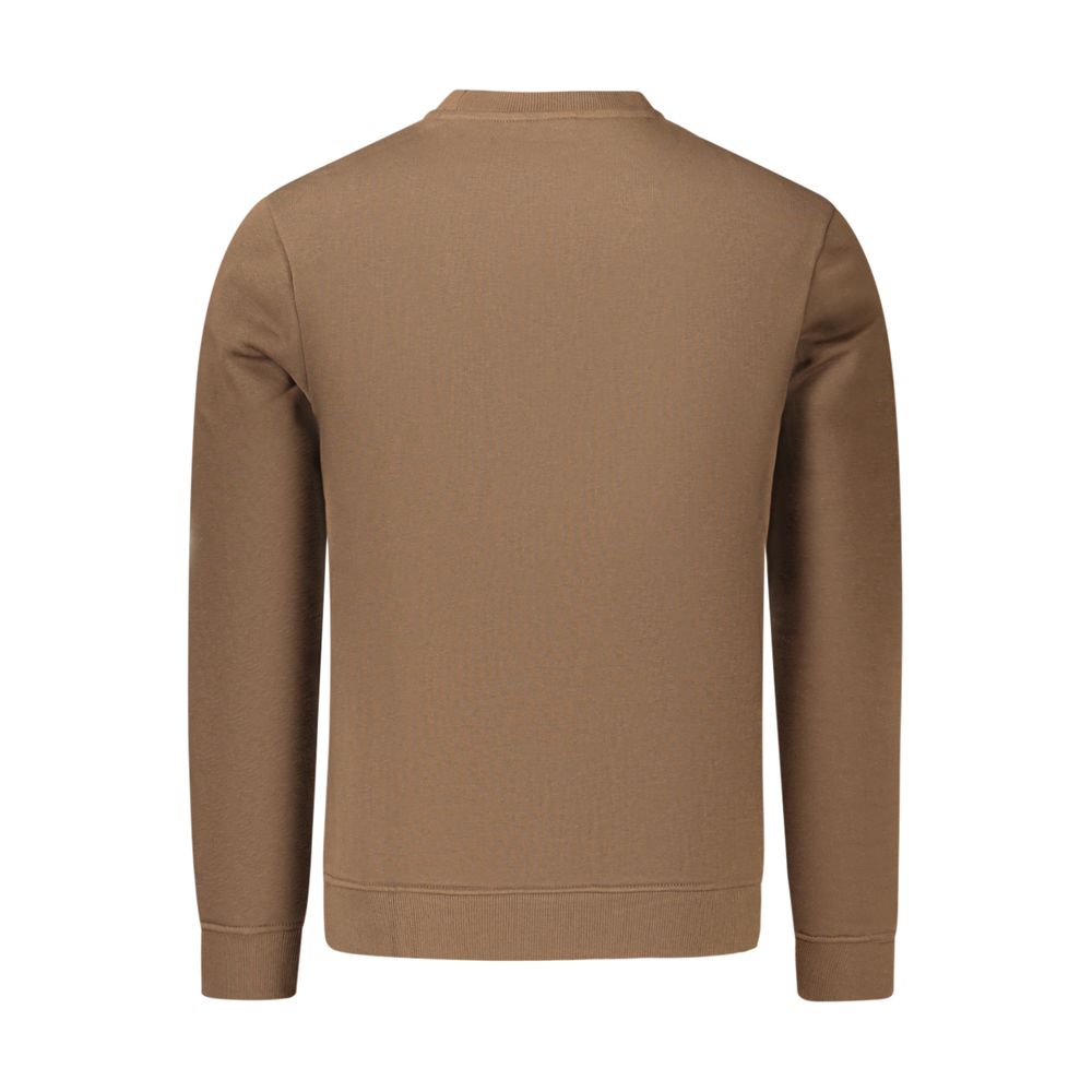 Napapijri Brown Cotton Men's Sweatshirt