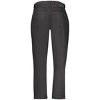 Tommy Hilfiger Black Cotton Mom Jeans