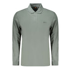 Hugo Boss Green Cotton Polo Shirt