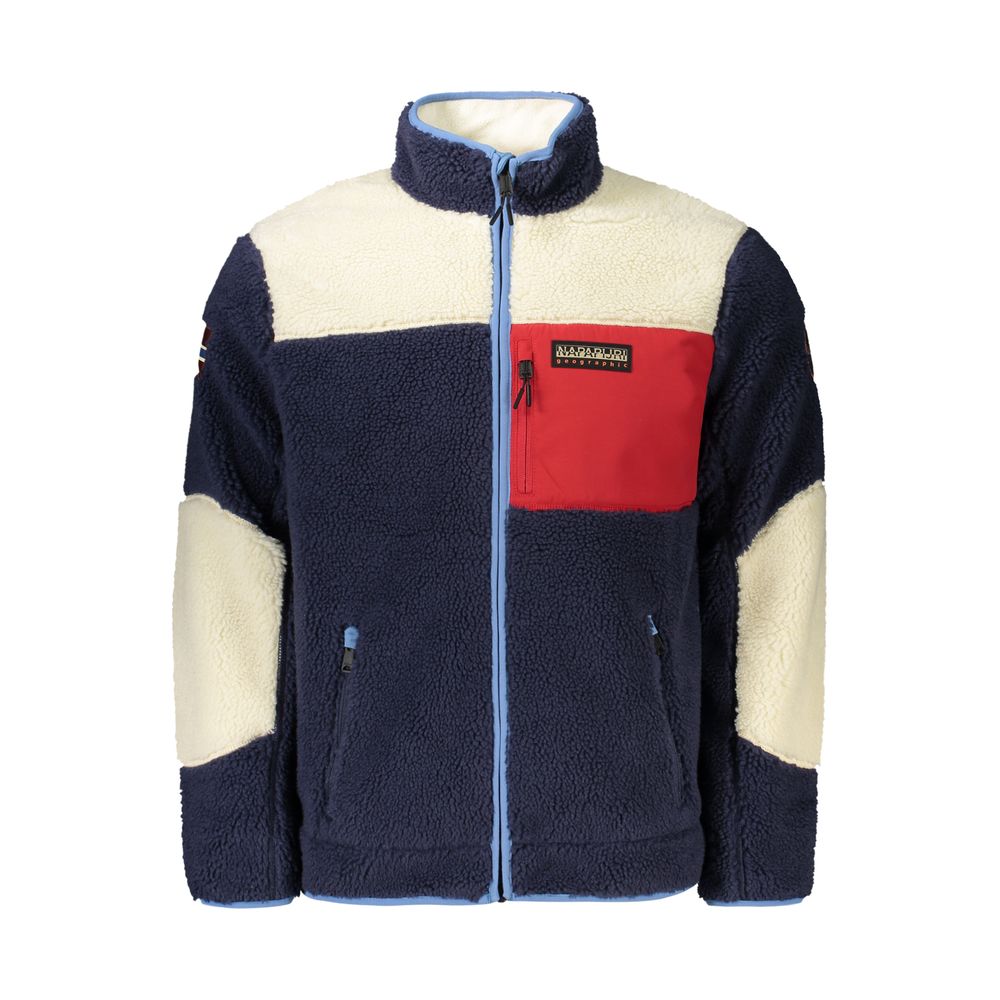 Napapijri Blue Polyamide Jacket