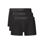 Hugo Boss Black Cotton Boxers