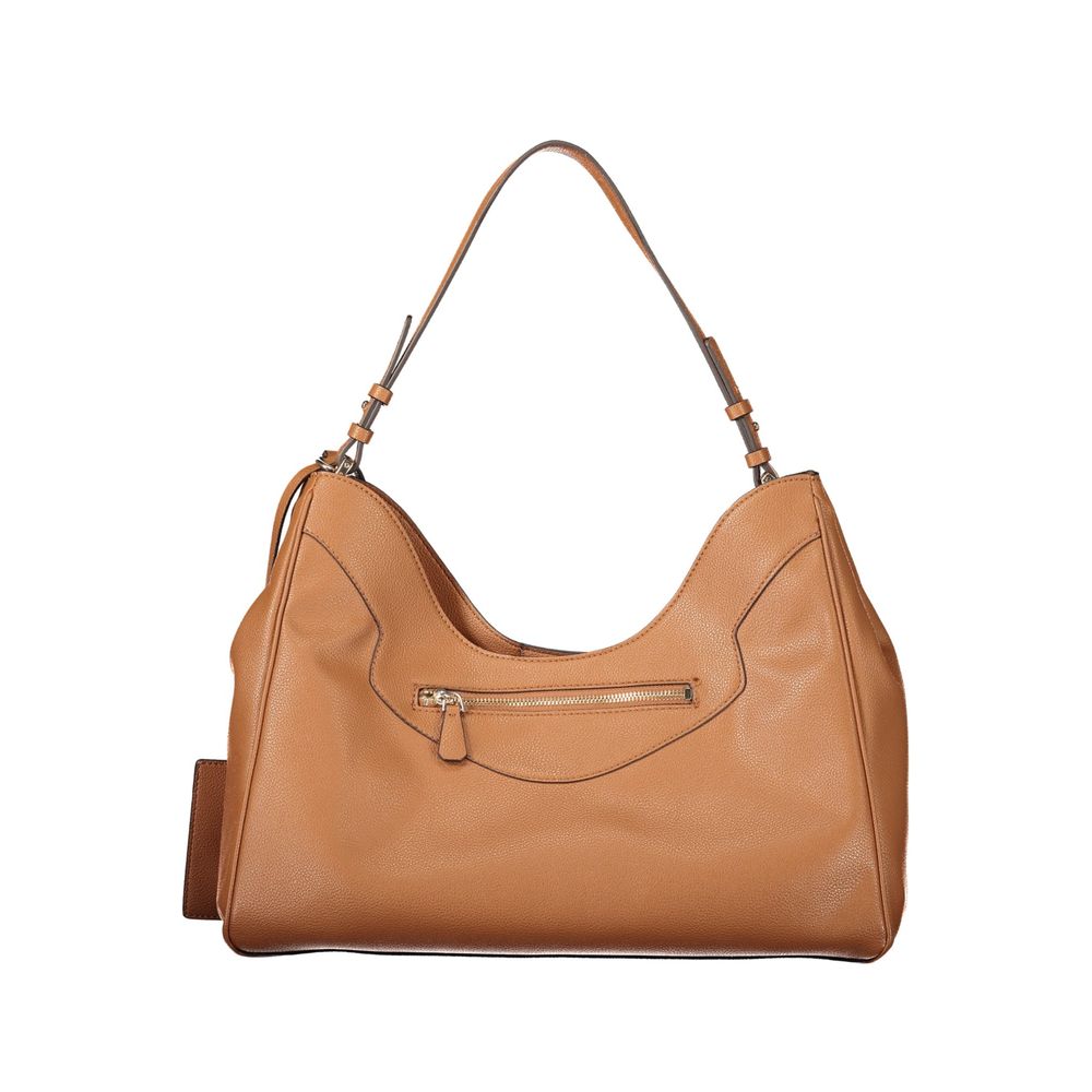 Guess Jeans Brown Polyethylene Handbag