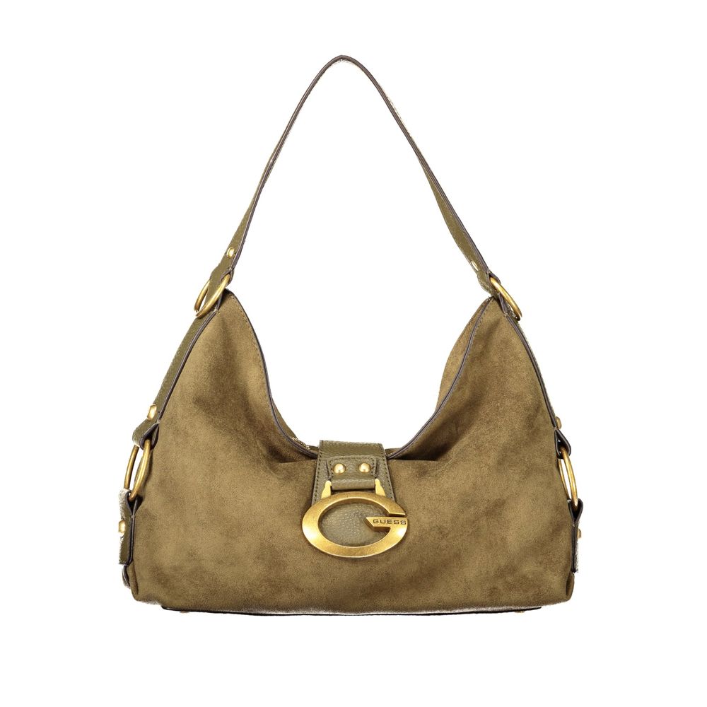 Guess Jeans Green Polyethylene Handbag