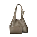 Coccinelle Brown Leather Handbag