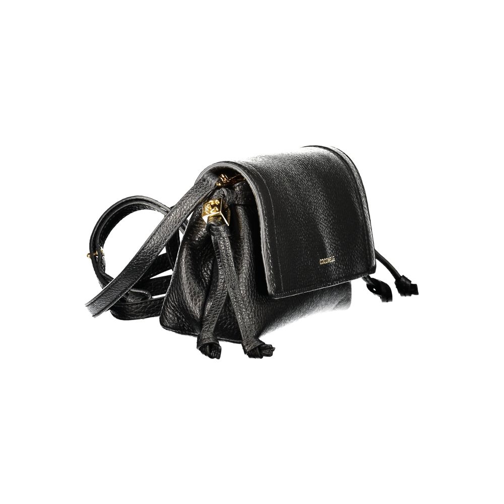 Coccinelle Black Leather Handbag