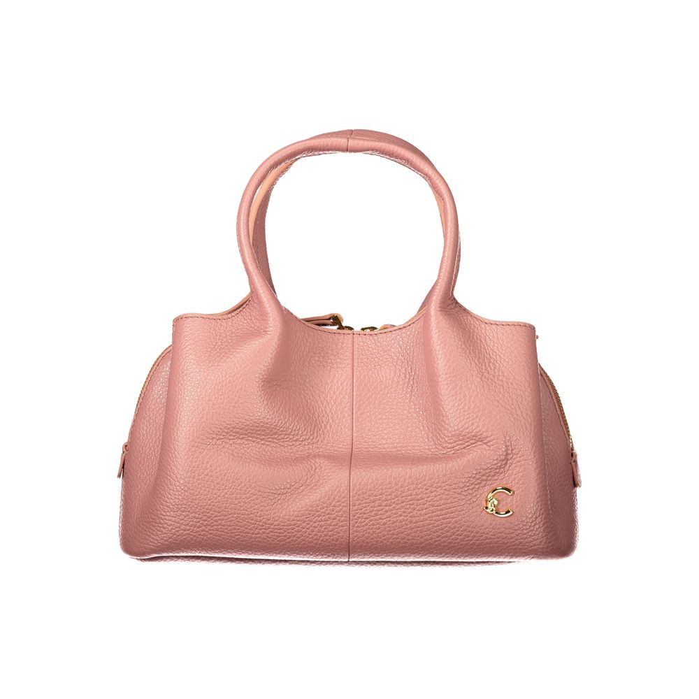 Coccinelle Pink Leather Handbag