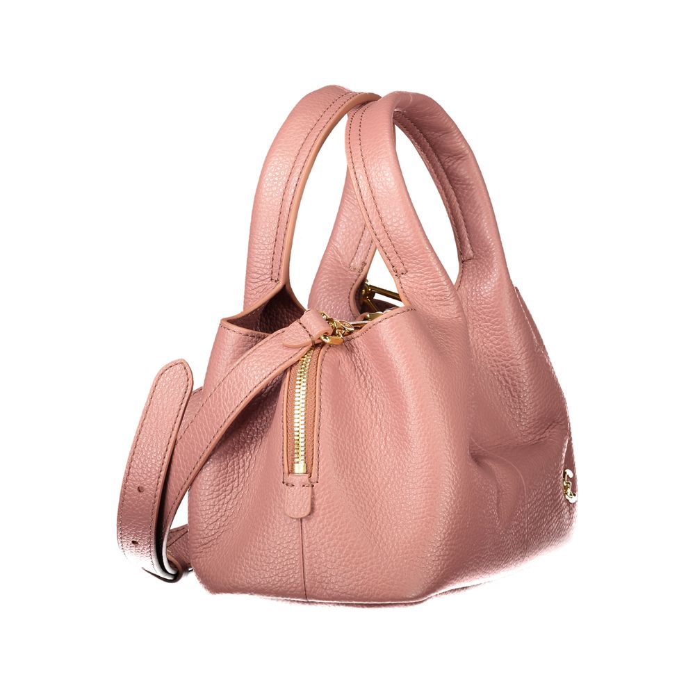 Coccinelle Pink Leather Handbag