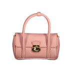 Coccinelle Pink Leather Handbag
