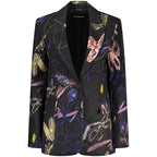 Desigual Black Cotton Blazer