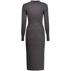 Desigual Black Polyester Casual Dress