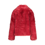 Desigual Red Polyester Full-Length Jacket