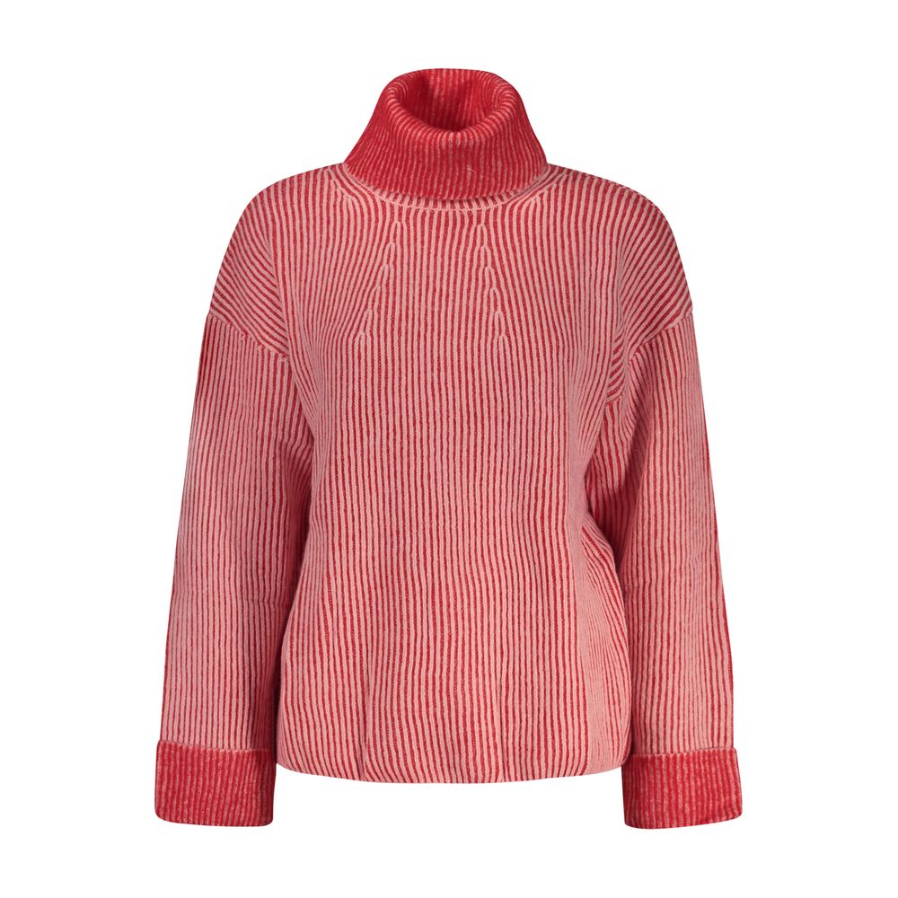 Desigual Red Wool Turtleneck