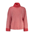 Desigual Red Wool Turtleneck