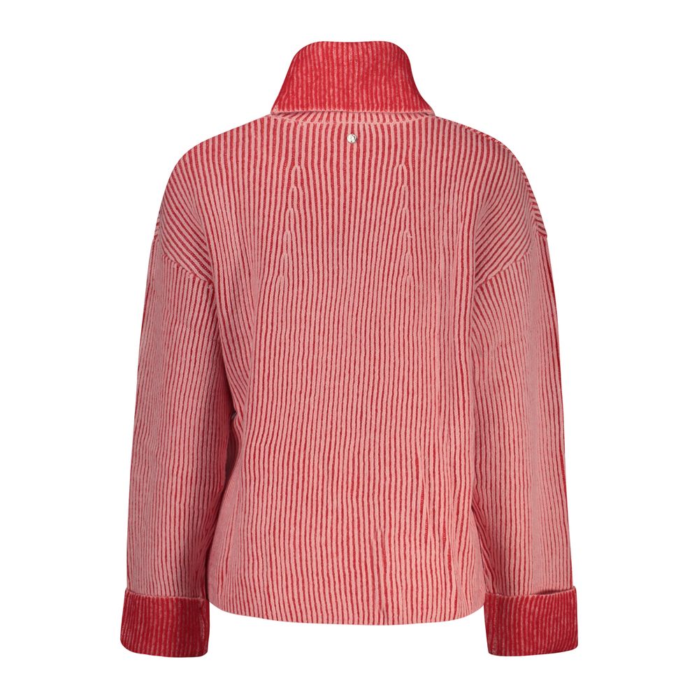 Desigual Red Wool Turtleneck