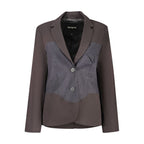 Desigual Black Polyester Blazer