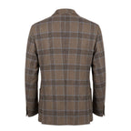 Roberto Pepe Luxury Brown Cotton Men Jacket